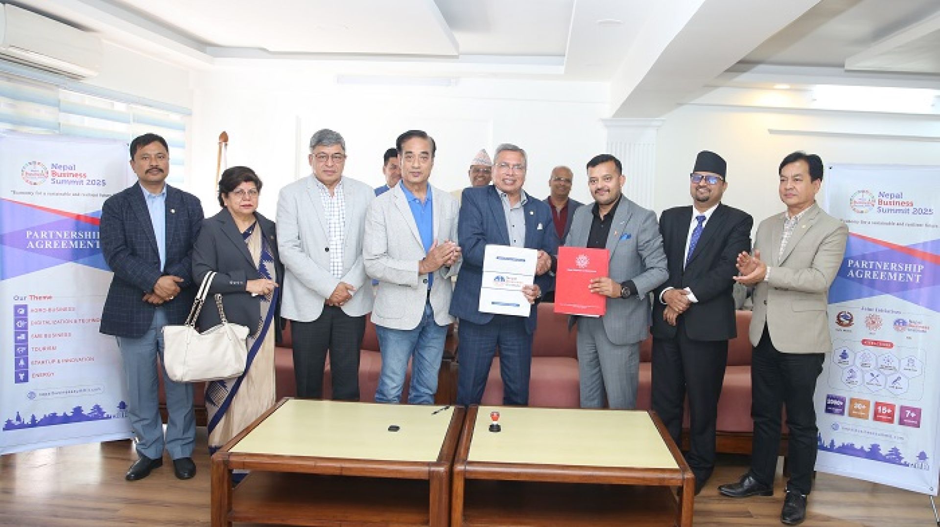 नेपाल बिजनेस समिटको दोस्रो संस्करण बैशाख ७ गते, एनसिसि र एनबिआईले सहकार्य गर्ने